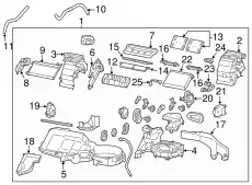 Радиатор кондиционера (конденсатор) SUBARU 73523CA010