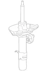 ABSORBER UNIT, L. FR 51621T2F315 HONDA