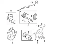 Тормозной диск SUBARU 26692AE0018A ,