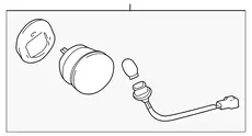 Фонарь задний TOYOTA / LEXUS 8156053032B0