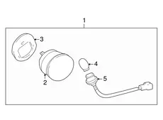 Фонарь задний TOYOTA / LEXUS 8156053032B0