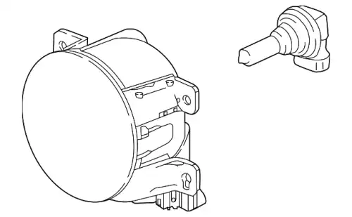 Фара противотуманная HONDA 33901TY0305