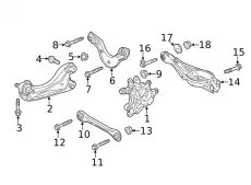 Рычаг подвески HONDA 52365TBAA01