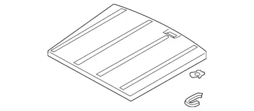 Коврики в салон SUBARU 95015SA030ML