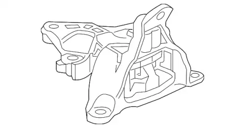 50850TBCA81 Опора КПП Honda Civic X 16>