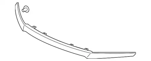 GARNISH ASSY., GRILL 71150TG7A00 HONDA