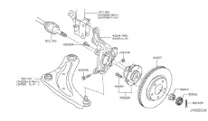 NISSAN 402025SK0A