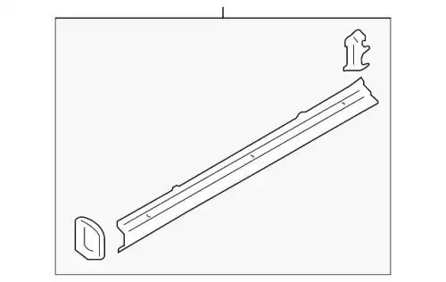 ПОРОГ 51479CA0019P SUBARU