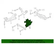 Кулак поворотный HONDA 52215TBAA00