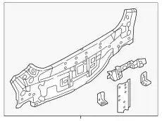 PANEL,REAR END D1YH7075ZC MAZDA