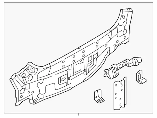 PANEL,REAR END D1YH7075ZC MAZDA