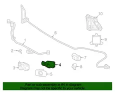 ДАТЧИК ПАРКОВКИ 8934133220B5 TOYOTA / LEXUS