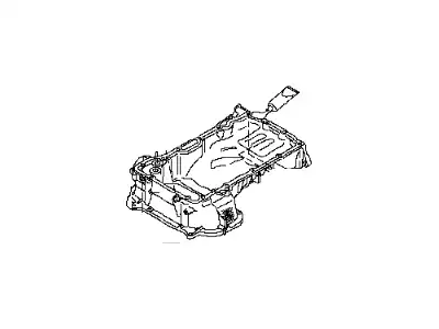 Поддон картера двигателя NISSAN 11110JK21D