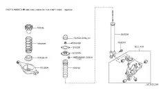 АМОРТИЗАТОР ПОДВЕСКИ E6210JU42A NISSAN