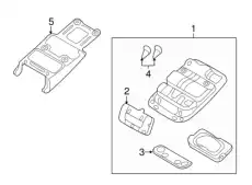 ЛАМПА САЛОНА 928104D000TW MOBIS