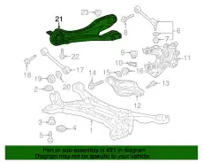 Рычаг подвески HONDA 52371TK8A00