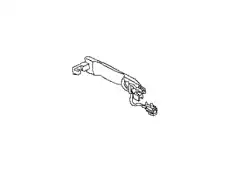 Ручка двери NISSAN 80640JU61A
