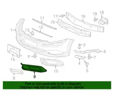 Защита фар HONDA 71106TR7A01ZC