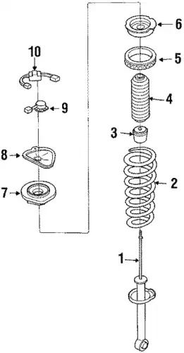 ПРУЖИНА ПОДВЕСКИ H29028011A MAZDA