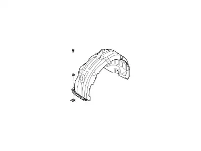 Подкрылок MOBIS 86811A8000