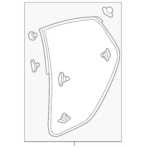Ручка двери HONDA 72810TBAA01