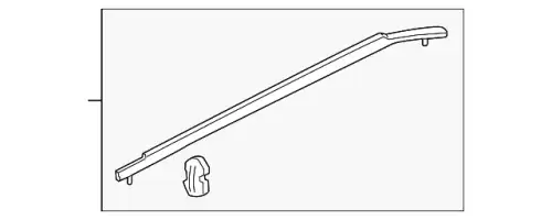 МОЛДИНГ КУЗОВНОЙ 72910TK8A01 HONDA