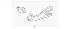 Рычаг подвески MOBIS 552803R000