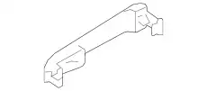 Ручка двери SUBARU 61160FJ010W6