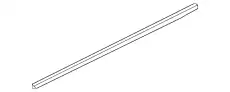 MOLDING ASSY., R. FR 72410TBAA01 HONDA