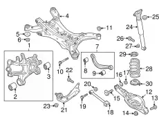 Пружина задняя KF7228011C MAZDA