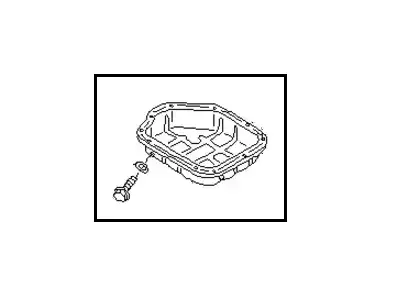 Поддон картера двигателя NISSAN 111105RB1A