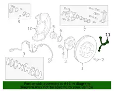 HOSE SET, R. FR. BRA 01464TBAA00 HONDA