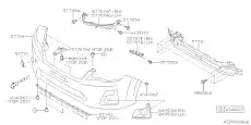 57731FJ420 COVER ASSY, HEAD LAMP SUBARU