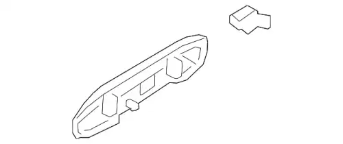 Ручка двери MITSUBISHI 5716A473WC