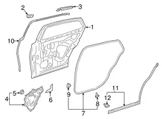 Ручка двери TOYOTA / LEXUS 6788750100