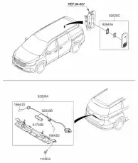Ручка двери MOBIS 81260A4000