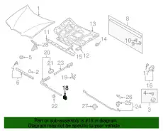 ЗАМОК КАПОТА TA0156620A MAZDA