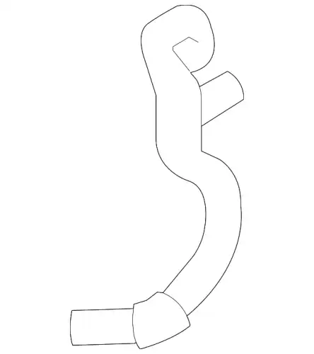 DUCT-AIR SUCTION 14865AA040 SUBARU