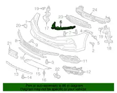 BEAM, R. FR. BUMPER 71140T3LA51 HONDA