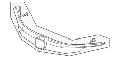 Решетка радиатора HONDA 71180T2FA51