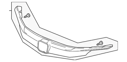 Решетка радиатора HONDA 71180T2FA51