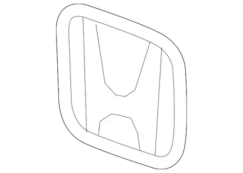  ЭМБЛЕМА 75700TBAA00 HONDA