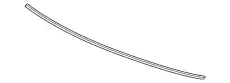 RUBBER C, WINDSHIELD 73223TBAA01 HONDA
