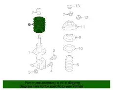 ПРУЖИНА ПОДВЕСКИ 20330CA020 SUBARU