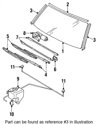  МОЛДИНГ КУЗОВНОЙ ISUZU 8944347741
