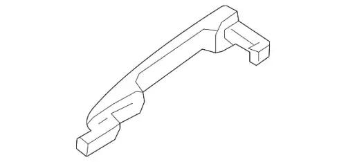 Ручка двери MAZDA KD535941XE27