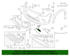 DN2W50C11 COVER(R) HOLE-LAMP MAZDA