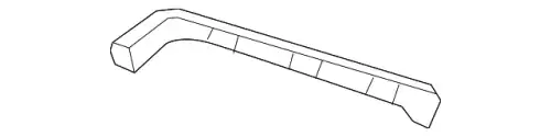  SPACER, L. RR. BUMPE 71598TBAA00 HONDA