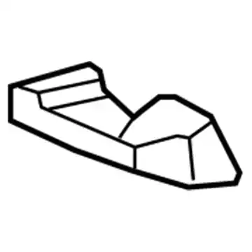 BRACKET-RR BUMPER LW 86635A9000 MOBIS