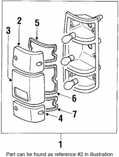 СТЕКЛО ФОНАРЯ 8943723660 ISUZU